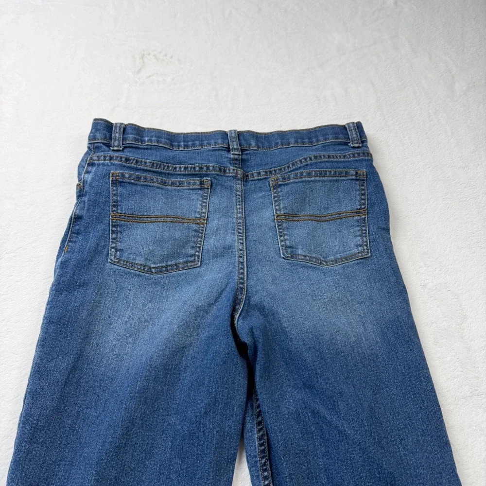 Carter's Straight‎ Leg Jeans Kids 14/14A Blue Good Medium Wash Classic Denim